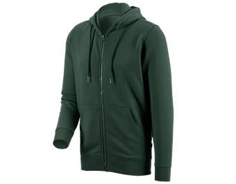 e.s. Hoody-Sweatjack poly cotton