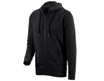 e.s. Hoody-Sweatjack poly cotton