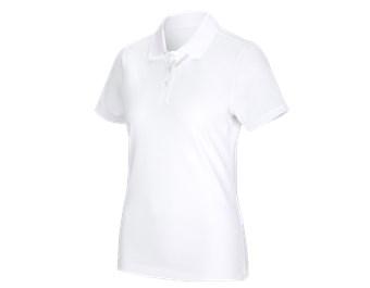 e.s. Functioneel poloshirt poly cotton, dames