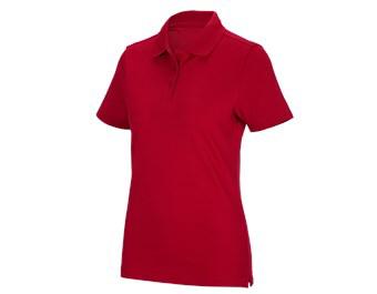 e.s. Functioneel poloshirt poly cotton, dames