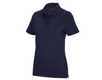 e.s. Functioneel poloshirt poly cotton, dames
