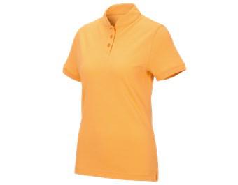 e.s. Poloshirt cotton Mandarin, dames