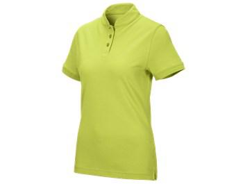 e.s. Poloshirt cotton Mandarin, dames
