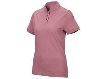 e.s. Poloshirt cotton Mandarin, dames