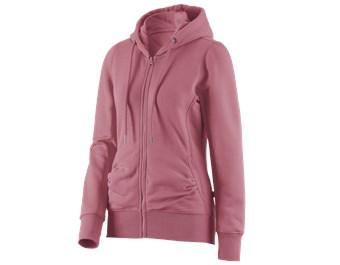 e.s. Hoody-Sweatjack poly cotton, dames