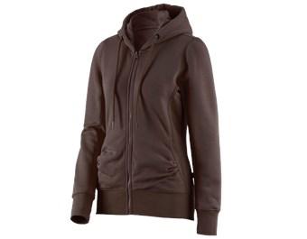 e.s. Hoody-Sweatjack poly cotton, dames