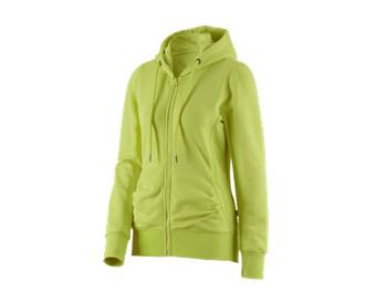 e.s. Hoody-Sweatjack poly cotton, dames