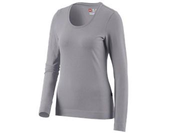 e.s. Longsleeve cotton stretch, dames