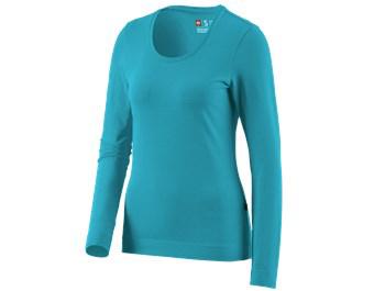 e.s. Longsleeve cotton stretch, dames