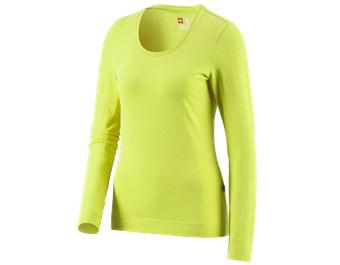 e.s. Longsleeve cotton stretch, dames