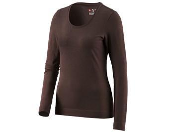e.s. Longsleeve cotton stretch, dames