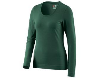 e.s. Longsleeve cotton stretch, dames