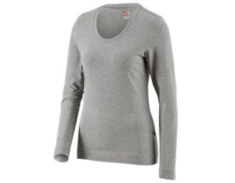 e.s. Longsleeve cotton stretch, dames