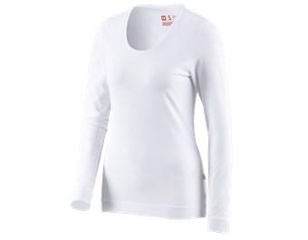 e.s. Longsleeve cotton stretch, dames
