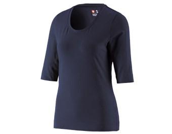 e.s. Shirt 3/4-mouw cotton stretch, dames