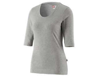 e.s. Shirt 3/4-mouw cotton stretch, dames