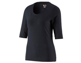 e.s. Shirt 3/4-mouw cotton stretch, dames