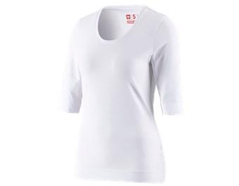 e.s. Shirt 3/4-mouw cotton stretch, dames