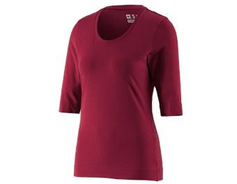 e.s. Shirt 3/4-mouw cotton stretch, dames