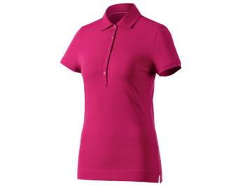 e.s. Polo-Shirt cotton stretch, dames