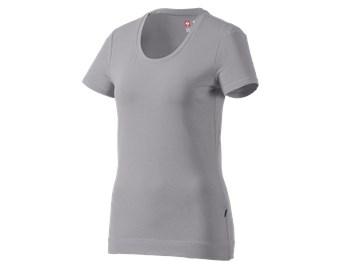 e.s. T-Shirt cotton stretch, dames