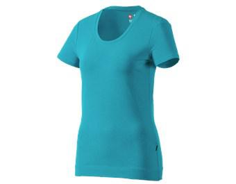 e.s. T-Shirt cotton stretch, dames