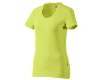 e.s. T-Shirt cotton stretch, dames