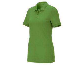 e.s. Pique-Polo cotton stretch, dames