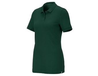 e.s. Pique-Polo cotton stretch, dames