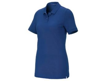 e.s. Pique-Polo cotton stretch, dames