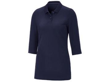 e.s. Pique-Polo 3/4-mouw cotton stretch, dames