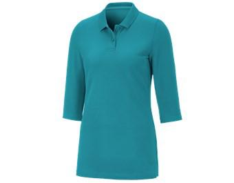 e.s. Pique-Polo 3/4-mouw cotton stretch, dames