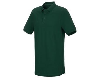 e.s. Piqué-Polo cotton stretch, long fit