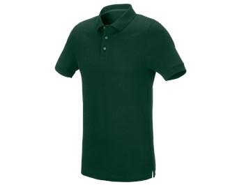 e.s. Pique-Polo cotton stretch, slim fit