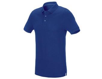 e.s. Pique-Polo cotton stretch, slim fit