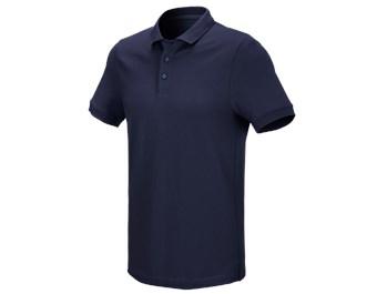 e.s. Pique-Polo cotton stretch