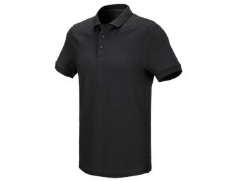e.s. Pique-Polo cotton stretch