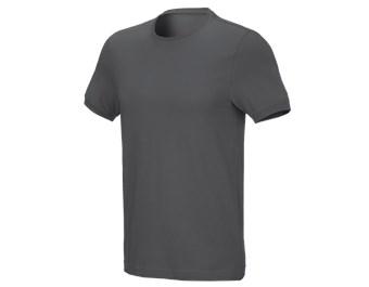 e.s. T-Shirt cotton stretch, slim fit