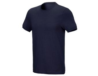 e.s. T-Shirt cotton stretch, slim fit