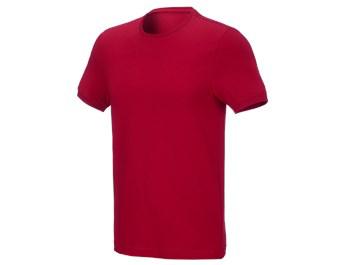 e.s. T-Shirt cotton stretch, slim fit