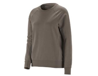 e.s. Sweatshirt cotton stretch, dames