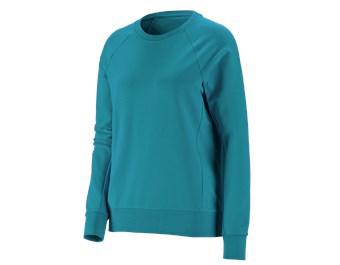 e.s. Sweatshirt cotton stretch, dames