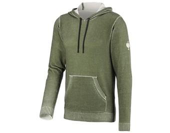 Gebreide hoody e.s.iconic