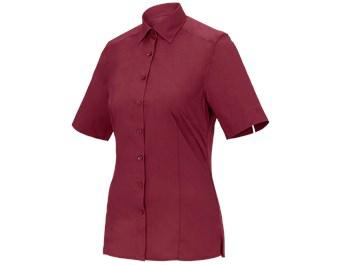 Business-blouse e.s.comfort, korte mouw
