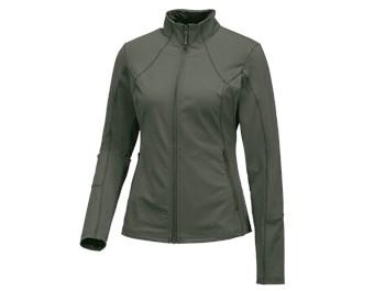 e.s. Functioneel sweatjack solid, dames