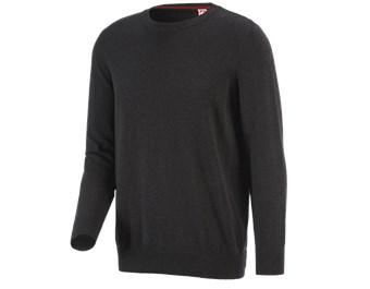 e.s. Gebreide pullover, ronde hals