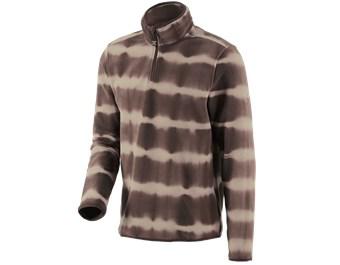 Fleece schipperstrui tie-dye e.s.motion ten