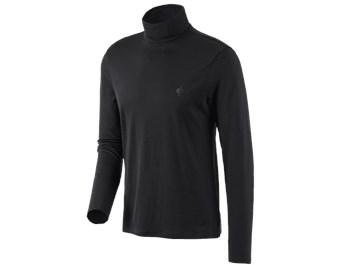 Shirt met col Merino e.s.trail