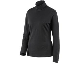 Shirt met col Merino e.s.trail, dames