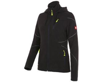Fleece capuchonjack e.s.motion 2020, dames